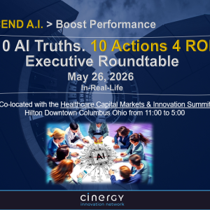 SPONSOR. ASCEND A.I. ROUNDTABLES' powered by Cinergy Growth: 1) KICKSTART Sales, 2) ACCELERATE Sales, 3) QUANTUM Sales - Let’s Talk